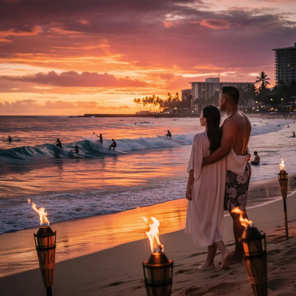 Rodzina ciesząca się wspólnym czasem na plaży podczas wakacji
